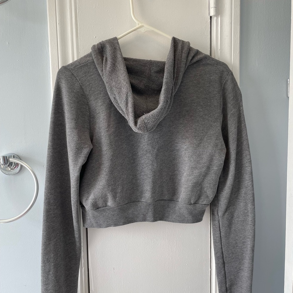 Hollister Crop Hoodie - Picture 2 of 3